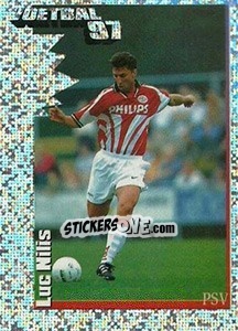 Sticker Luc Nilis - Voetbal 1996-1997 - Panini