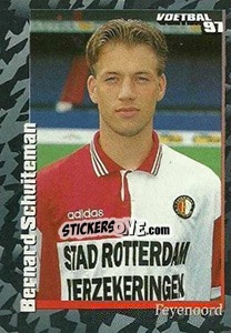 Sticker Bernard Schuiteman - Voetbal 1996-1997 n. 59 - Panini