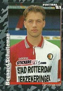 Figurina Bernard Schuiteman - Voetbal 1996-1997 - Panini