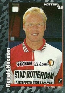 Sticker Ronald Koeman - Voetbal 1996-1997 - Panini