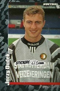 Sticker Jerzy Dudek - Voetbal 1996-1997 - Panini