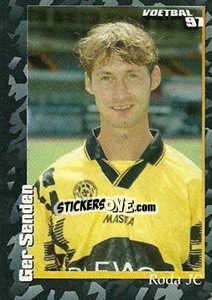 Sticker Ger Senden - Voetbal 1996-1997 - Panini