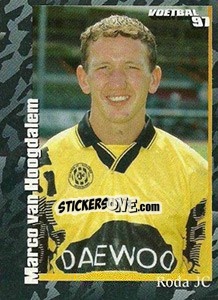 Sticker Marco van Hoogdalem - Voetbal 1996-1997 - Panini