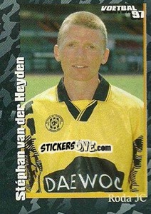 Sticker Stéphan van der Heijden - Voetbal 1996-1997 n. 92 - Panini
