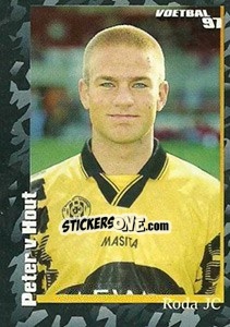 Sticker Peter van Houdt - Voetbal 1996-1997 - Panini