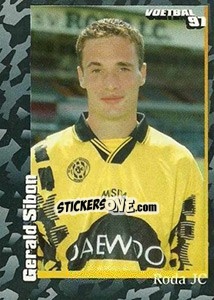 Sticker Gerald Sibon - Voetbal 1996-1997 n. 95 - Panini
