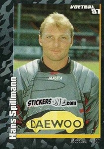 Sticker Hans Spillman - Voetbal 1996-1997 n. 98 - Panini