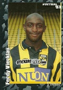 Sticker Ferdy Vierklau - Voetbal 1996-1997 n. 107 - Panini