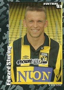 Figurina Edward Sturing - Voetbal 1996-1997 - Panini