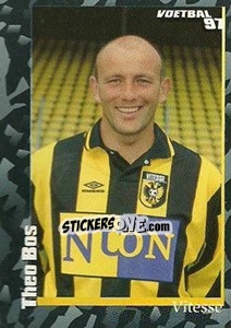 Sticker Theo Bos - Voetbal 1996-1997 - Panini