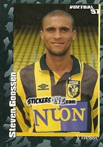 Sticker Steven Goossen - Voetbal 1996-1997 - Panini