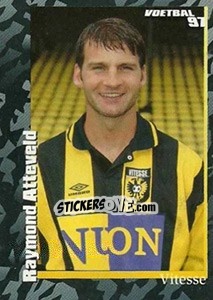 Sticker Raymond Atteveld - Voetbal 1996-1997 - Panini