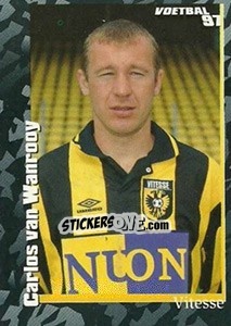 Sticker Carlos van Wanrooy - Voetbal 1996-1997 n. 116 - Panini