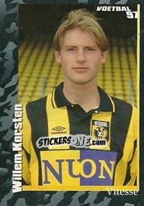 Sticker Willem Korsten - Voetbal 1996-1997 n. 118 - Panini