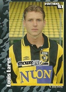 Sticker Louis Laros - Voetbal 1996-1997 - Panini