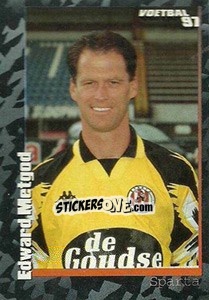 Sticker Edward Metgod - Voetbal 1996-1997 - Panini