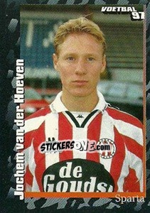 Sticker Jochem van der Hoeven - Voetbal 1996-1997 n. 136 - Panini