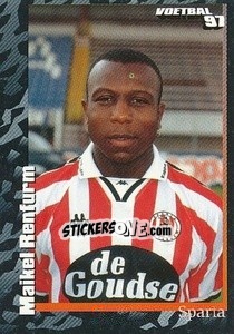 Sticker Maikel Renfurm - Voetbal 1996-1997 - Panini