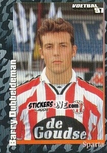 Sticker Barry Dubbeldeman - Voetbal 1996-1997 - Panini