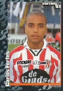 Sticker Carlos Fortes - Voetbal 1996-1997 n. 147 - Panini