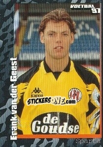 Sticker Frank van der Geest - Voetbal 1996-1997 - Panini