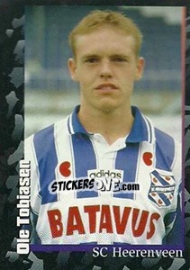 Sticker Ole Tobiasen - Voetbal 1996-1997 - Panini