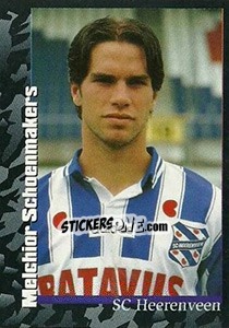Figurina Melchior Schoenmakers - Voetbal 1996-1997 n. 160 - Panini