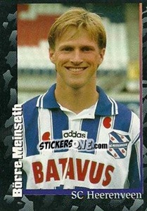 Sticker Börre Meinseth - Voetbal 1996-1997 - Panini