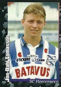 Sticker Jon-Dahl Tomasson - Voetbal 1996-1997 - Panini