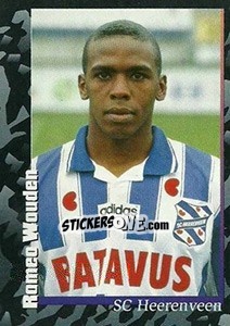 Sticker Romeo Wouden - Voetbal 1996-1997 - Panini