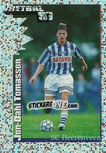 Sticker Jon-Dahl Tomasson - Voetbal 1996-1997 - Panini