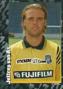 Figurina Jeffrey van As - Voetbal 1996-1997 - Panini