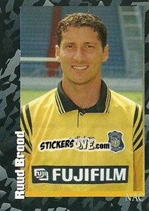 Sticker Ruud Brood - Voetbal 1996-1997 - Panini