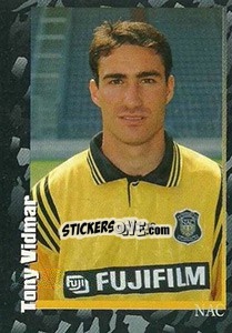 Sticker Tony Vidmar - Voetbal 1996-1997 n. 186 - Panini