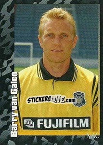 Sticker Barry van Galen - Voetbal 1996-1997 n. 189 - Panini
