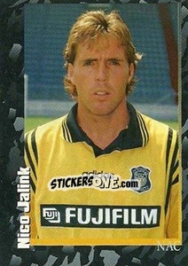 Sticker Nico Jalink - Voetbal 1996-1997 - Panini