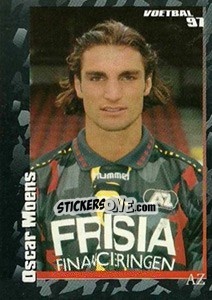 Sticker Oscar Moens - Voetbal 1996-1997 - Panini