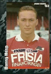 Sticker Danny Hesp - Voetbal 1996-1997 n. 377 - Panini