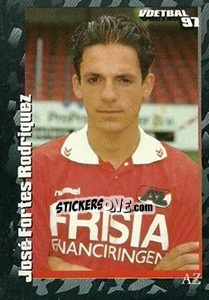 Sticker José Fortes Rodriguez - Voetbal 1996-1997 - Panini