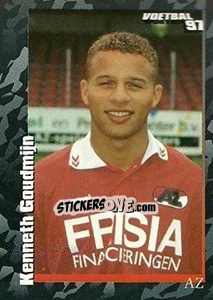 Sticker Kenneth Goudmijn - Voetbal 1996-1997 - Panini