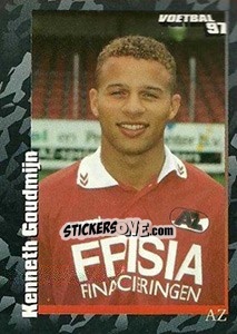 Sticker Kenneth Goudmijn - Voetbal 1996-1997 n. 389 - Panini