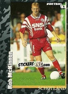Sticker Rob McKinnon - Voetbal 1996-1997 n. 392 - Panini