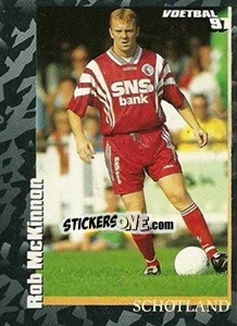 Sticker Rob McKinnon - Voetbal 1996-1997 - Panini