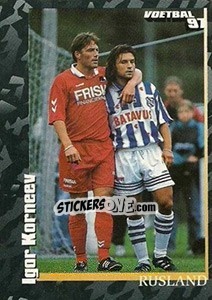 Sticker Igor Korneev - Voetbal 1996-1997 n. 395 - Panini