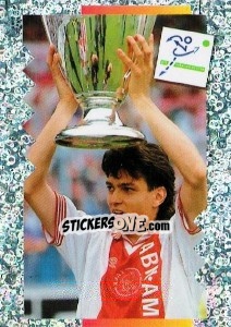 Sticker Jari Litmanen - Voetbal 1995-1996 - Panini