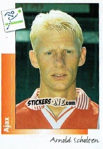 Figurina Arnold Scholten - Voetbal 1995-1996 - Panini