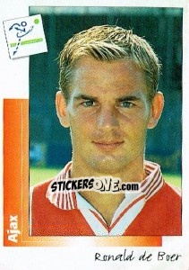 Sticker Ronald de Boer - Voetbal 1995-1996 - Panini