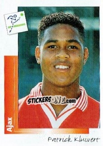 Cromo Patrick Kluivert - Voetbal 1995-1996 - Panini