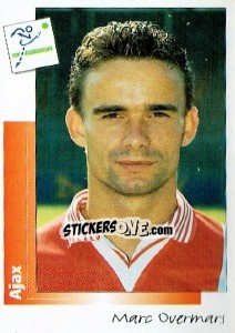 Sticker Marc Overmars - Voetbal 1995-1996 - Panini