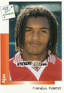 Sticker Nordin Wooter - Voetbal 1995-1996 - Panini